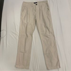 American Eagle Slim Straight Khakis Light Wash (W: 29 L: 32)